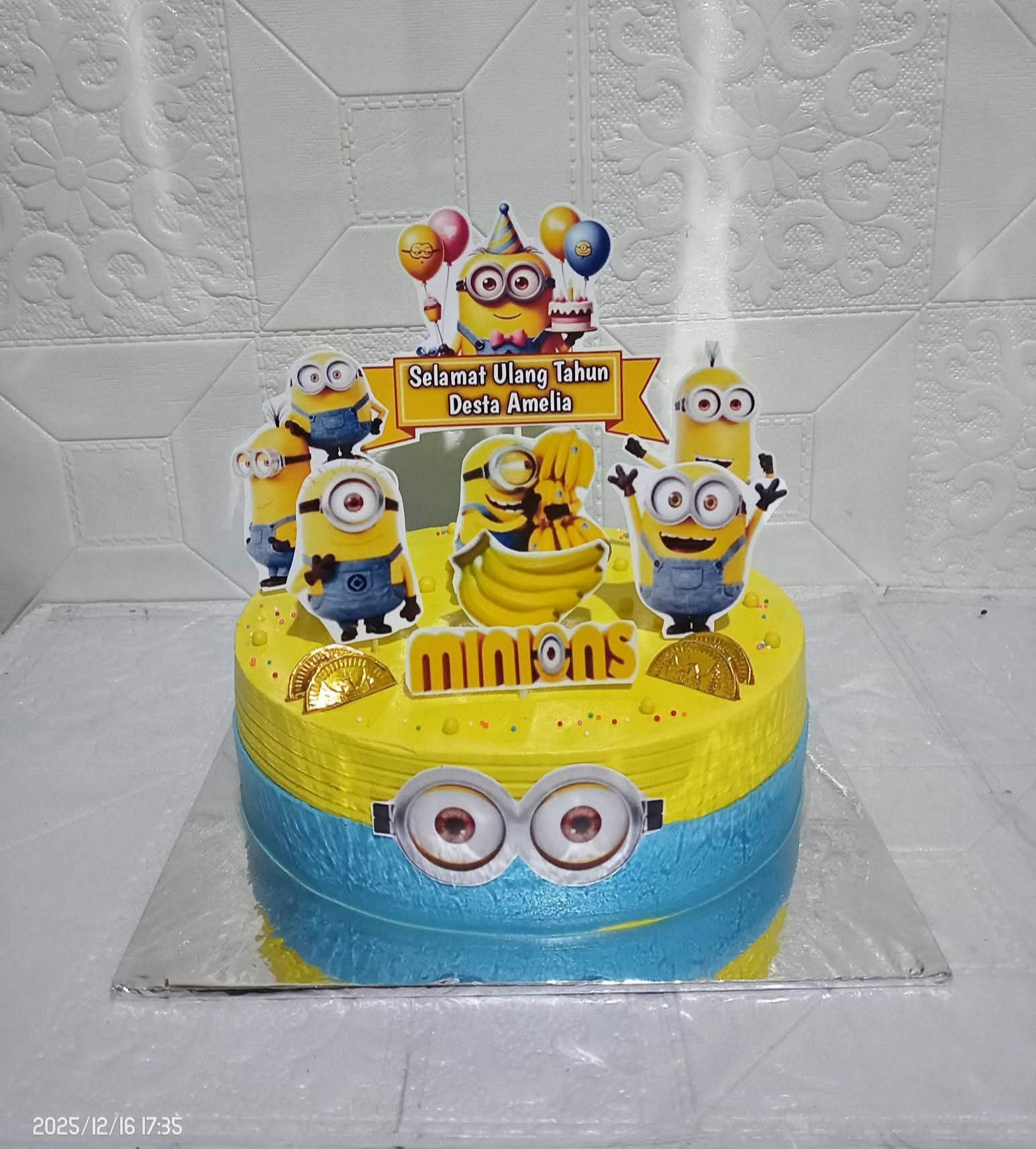 Kue Ulang Tahun Elegant Nara Cakes Bandung - Elegant Birthday Cake